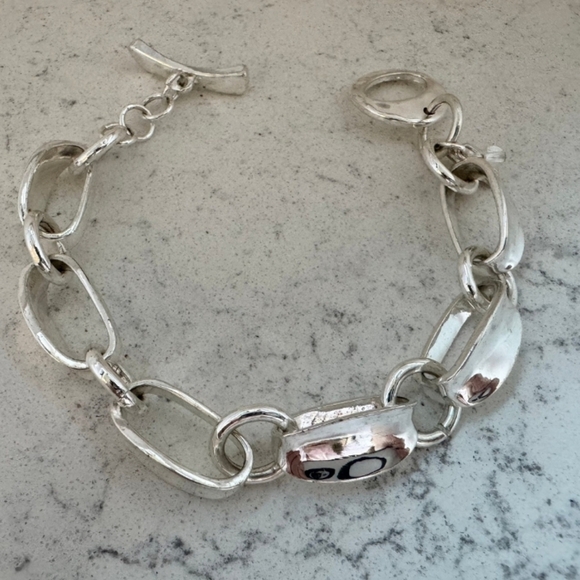 Robert Lee Morris SoHo Silver Plated Bracelet - Picture 4 of 9